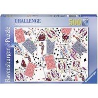 RAVENSBURGER 148004 52 SHUFFLE 500PC JIGSAW PUZZLE