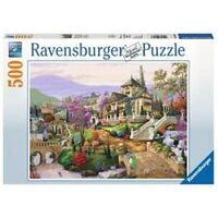 RAVENSBURGER 148066 HILLSIDE RETREAT 500PC JIGSAW PUZZLE