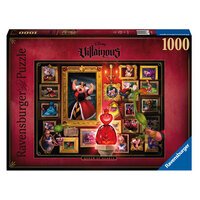 RAVENSBURGER 150267 DISNEY VILLAINOUS QUEEN OF HEARTS 1000PC JIGSAW PUZZLE