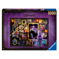 RAVENSBURGER 150274 VILLAINOUS URSULA 1000PC JIGSAW PUZZLE