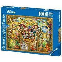 RAVENSBURGER 152667 DISNEY THE BEST DISNEY THEMES 1000PC JIGSAW PUZZLE