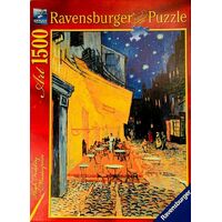 RAVENSBURGER 153732 CAFE TERRACE AT NIGHT 1000PC JIGSAW PUZZLE