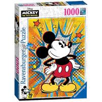 RAVENSBURGER 153916 DISNEY RETRO MICKEY 1000PC JIGSAW PUZZLE