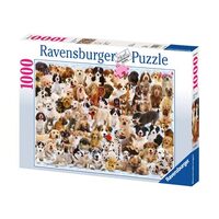 RAVENSBURGER 156337 DOGS GALORE 1000PC JIGSAW PUZZLE