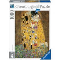 RAVENSBURGER 157433 ART COLLECTION - GUSTAV KLIMT THE KISS 1000PC JIGSAW PUZZLE