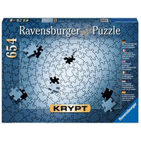 RAVENSBURGER 159642 KRYPT SILVER SPIRAL CHALLENGE JIGSAW PUZZLE 654PC