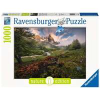 RAVENSBURGER 159932 NATURES EDITION NO17 CLAREE VALLEY FRENCH ALPS 1000PC JIGSAW PUZZLE