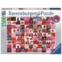 RAVENSBURGER 162154 99 BEAUTIFUL RED THINGS 1500PC JIGSAW PUZZLE