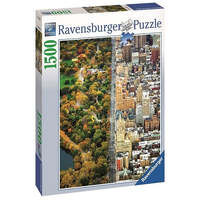 RAVENSBURGER 162543 DIVIDED TOWN 1500PC JIGSAW PUZZLE