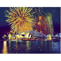 RAVENSBURGER 164103 FIREWORKS IN SYDNEY 1000PC JIGSAW PUZZLE