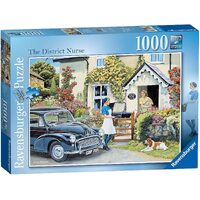 RAVENSBURGER 164165 THE DISTRICT NURSE1000PC JIGSAW PUZZLE