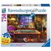 RAVENSBURGER 164448 PUZZLERS PLACE 750PC LARGE PIECE FORMAT JIGSAW PUZZLE