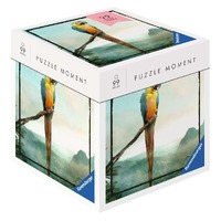 RAVENSBURGER 165391 PUZZLE MOMENT - PARROT 99PC JIGSAW PUZZLE