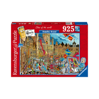 RAVENSBURGER 165544 FLEROUX CITIES OF THE WORLD - BRUXELLES BRUSSEL 925PC JIGSAW PUZZLE