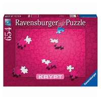 RAVENSBURGER 165643 KRYPT PINK SPIRAL CHALLENGE 654PC JIGSAW PUZZLE