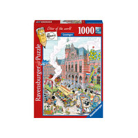 RAVENSBURGER 165964 FLEROUX CITIES OF THE WORLD - GRONINGEN NETHERLANDS 1000PC JIGSAW PUZZLE