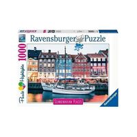 RAVENSBURGER 167395 COPENHAGEN DENMARK 1000PC JIGSAW PUZZLE