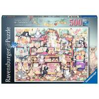 RAVENSBURGER 167562 CRAZY CATS... MR CATKINS CONFECTIONARY 500PC JIGSAW PUZZLE