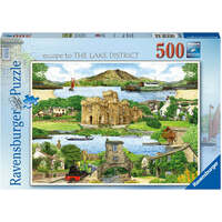 RAVENSBURGER 167579 ESCAPE TO THE LAKE DISTRICT 500PC JIGSAW PUZZLE