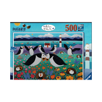 RAVENSBURGER 167593 PUFFINRY! 500PC JIGSAW PUZZLE