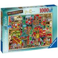 RAVENSBURGER 167616 AWESOME ALPHABET NO.5 F AND G 1000PC JIGSAW PUZZLE