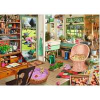 RAVENSBURGER 167678 MY HAVEN NO 8 THE GARDENERS SHED 1000PC JIGSAW PUZZLE