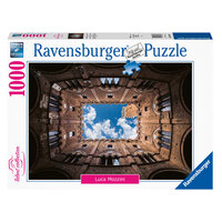 RAVENSBURGER 167807 TALENT COLLECTION COURTYARD AT PALAZZO PUBBLICO SIENA - LUCA MOZZINI 1000PC JIGSAW PUZZLE