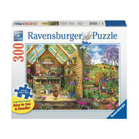 RAVENSBURGER 167876 GARDENERS GETAWAY 300PC LARGE FORMAT JIGSAW PUZZLE