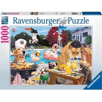 RAVENSBURGER 168101 DOG DAYS OF SUMMER 1000PC JIGSAW PUZZLE