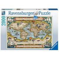 RAVENSBURGER 168255 AROUND THE WORLD 2000PC JIGSAW PUZZLE