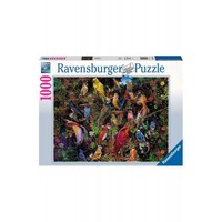 RAVENSBURGER 168323 BIRDS OF ART 1000PC JIGSAW PUZZLE