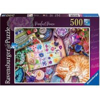 RAVENSBURGER 169146 PURRFECT PEACE 500PC JIGSAW PUZZLE