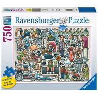 RAVENSBURGER 169405 ATHLETIC FIT 750PC LARGE PIECE FORMAT JIGSAW PUZZLE