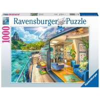 RAVENSBURGER 169481 TROPICAL ISLAND CHARTER 1000PC JIGSAW PUZZLE