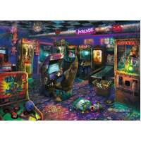 RAVENSBURGER 169719 FORGOTTEN ARCADE 1000PC JIGSAW PUZZLE