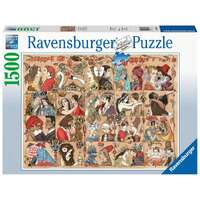 RAVENBURGER 169733 LOVE THROUGH THE AGES 1500PC JIGSAW PUZZLE