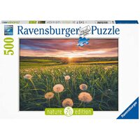 RAVENSBURGER 169900 NATURE EDITION No20 DANDELIONS AT SUNSET 500PC JIGSAW PUZZLE