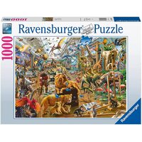 RAVENSBURGER 169962 CHAOS IN THE GALLERY 1000PC JIGSAW PUZZLE