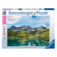 RAVENSBURGER 171743 OSTERREICH COLLECTION ZURSER SEE IN VORARLBERG 1000PC JIGSAW PUZZLE