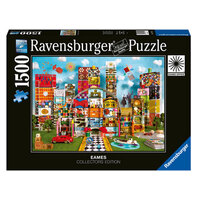 RAVENSBURGER 171910 EAMES COLLECTORS EDITION EAMES HOUSE OF CARDS FANTASY 1500PC JIGSAW PUZZLE