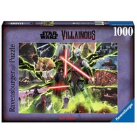 RAVENSBURGER 173419 STAR WARS VILLAINOUS ASAJJ VENTRESS 1000 PC JIGSAW PUZZLE