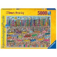 RAVENSBURGER 174270 JAMES RIZZI - NOTHING IS AS PRETTY AS A RIZZI CITY 5000PC JIGSAW PUZZLE