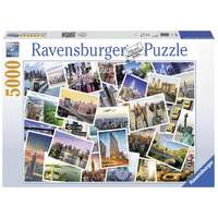 RAVENSBURGER NEW YORK- THE CITY NEVER SLEEPS 174331 5000 PIECE JIGSAW PUZZLE