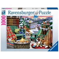 RAVENSBURGER 174744 APRES ALL DAY 1000PC JIGSAW PUZZLE