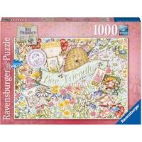 RAVENSBURGER 176199 BEE FRIENDLY 1000PC JIGSAW PUZZLE