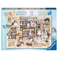 RAVENSBURGER 176236 CRAZY CATS... MRS HARDWICKS HABERDASHERY 1000PC JIGSAW PUZZLE