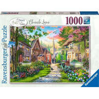 RAVENSBURGER 176281 CHURCH LANE 1000PC JIGSAW PUZZLE