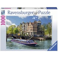 RAVENSBURGER 191383 CANAL TOUR IN AMSTERDAM 1000PC JIGSAW PUZZLE