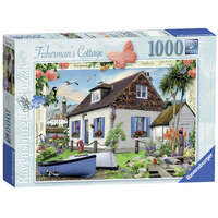 RAVENSBURGER 192199 FISHERMANS COUNTRY COTTAGE 1000PC JIGSAW PUZZLE