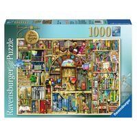 RAVENSBURGER 193141 THE BIZARRE BOOKSHOP 2 1000PC JIGSAW PUZZLE